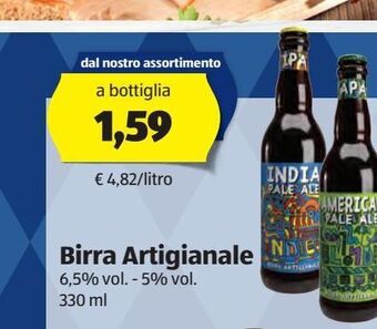 Birra artigianale 330 ml