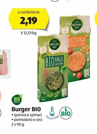 ALDI Burger bio offerta