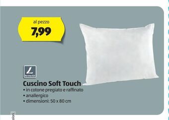 ALDI Cuscino soft touch offerta