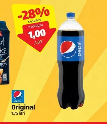 ALDI Pepsi original 1.75 l offerta