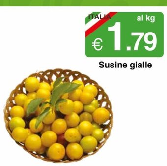 Sì con te Susine gialle offerta