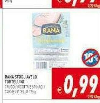 Supermercati Agorà Rana Pasta ripiena offerta