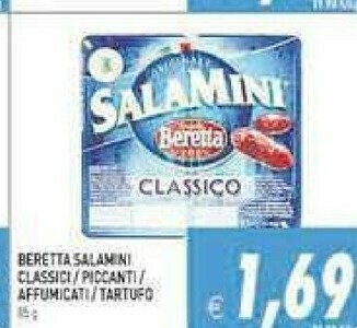 Supermercati Agorà Beretta Salame offerta