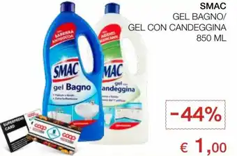 Coop Smac Gel bagno/gel con candeggina 850 ml offerta