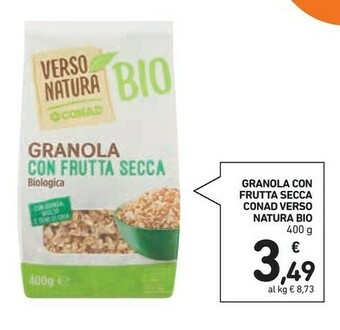 Conad Natura bio Cereali offerta