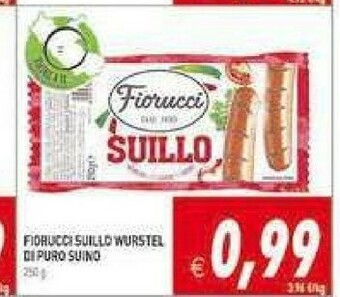 Supermercati Agorà Fiorucci Wurstel offerta