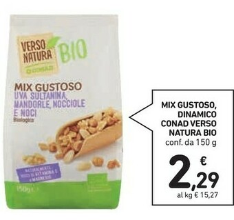 Conad Natura bio Frutta secca offerta