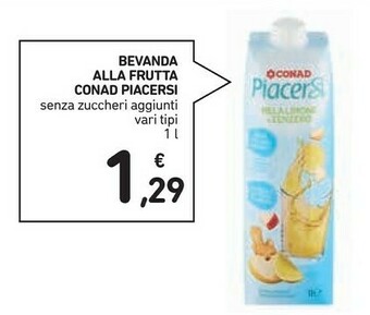 Conad Bevande analcoliche offerta