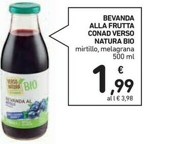 Conad Natura bio Succhi di frutta offerta