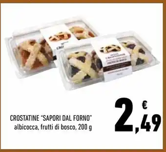 Conad Crostatine "sapori dal forno" offerta