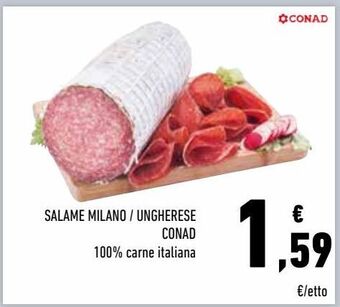 Conad Salame milano / ungherese conad offerta