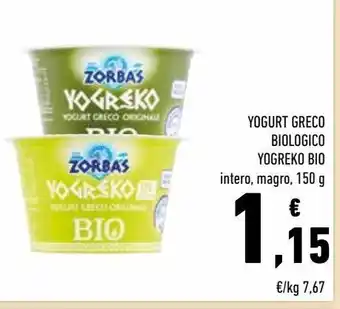 Conad Yogurt greco zorbas offerta