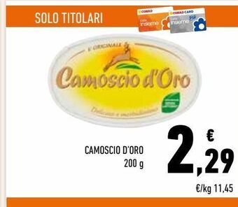 Conad Camoscio d'oro offerta