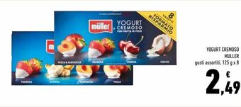 Conad Yogurt cremoso muller offerta