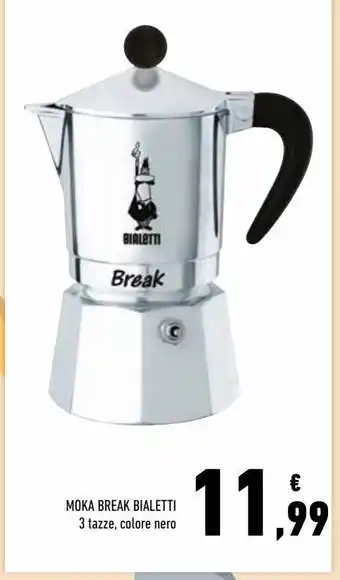 Conad Moka breack bialetti offerta
