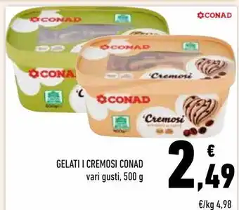 Conad Gelati i cremosi conad offerta