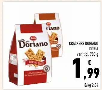 Conad Crackers doriano doria offerta
