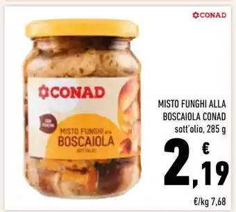 Conad Misto funghi alla boscaiola conad offerta