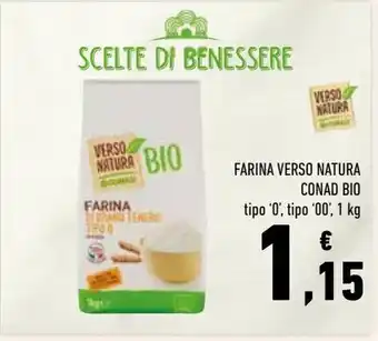 Conad Farina verso natura offerta