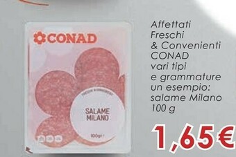 Conad Salame milano offerta
