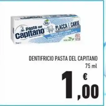 Conad Dentifricio pasta del capitano offerta
