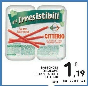 Conad Citterio Salame offerta