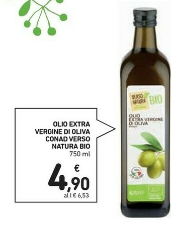 Conad Conad Olio Extra Vergine Di Oliva offerta