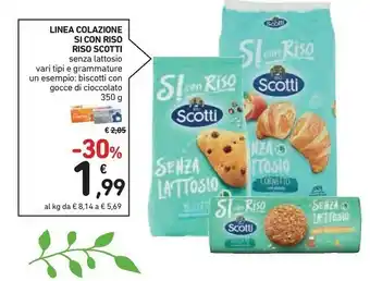 Conad Scotti Linea Si Con Riso offerta