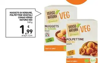Conad Conad Nuggets Di Verdure Polpettine Vegetali offerta