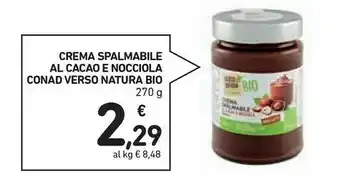 Conad Conad Crema Spalmabile Al Cacao offerta