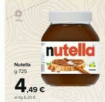 Carrefour Market Ferrero Nutella offerta