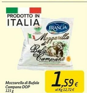 Carrefour Market Mozzarella di bufala offerta