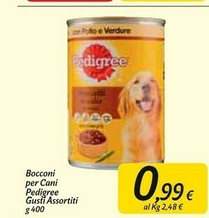 Carrefour Market Pedigree Cibo per cani offerta
