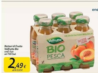 Carrefour Market Valfrutta Succhi di frutta offerta