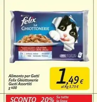 Carrefour Market Felix Cibo per gatti offerta
