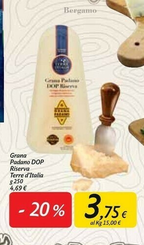 Carrefour Market Grana Padano Formaggio offerta