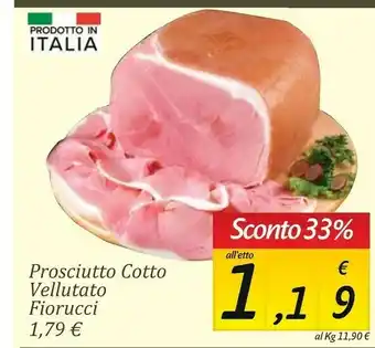 Carrefour Market Fiorucci Prosciutto cotto offerta
