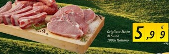 Carrefour Market Carrefour Grigliata Mista Di Suino offerta