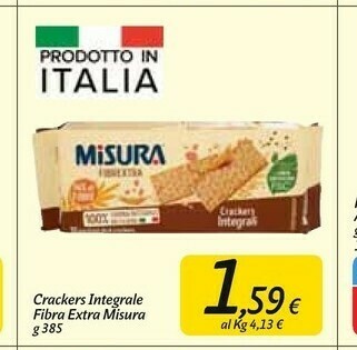 Carrefour Market Misura Crackers offerta