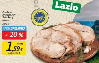 Carrefour Market Porchetta offerta