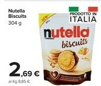 Carrefour Market Ferrero - Nutella Biscuits 304 G(ml) offerta