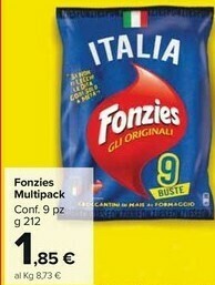 Carrefour Market Fonzies Multipack offerta