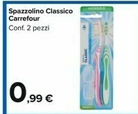 Carrefour Market Carrefour Spazzolino Classico offerta