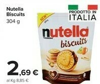Carrefour Market Ferrero - Nutella Biscuits 304 G(ml) offerta