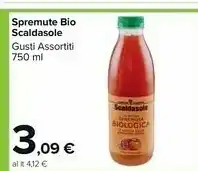 Carrefour Market Scaldasole Spremute Bio offerta