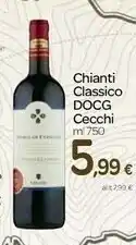 Carrefour Cecchi Chianti Classico 750 G(ml) offerta