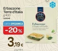 Carrefour Terre d'Italia Erbazzone Reggiano offerta