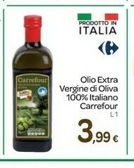 Carrefour Carrefour Olio Extra Vergine Di Oliva 100% Italiano offerta
