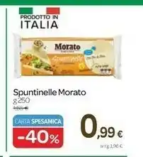 Carrefour Morato Morato Spuntinelle offerta