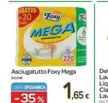 Carrefour Foxy Foxy Asciugatutto Mega offerta